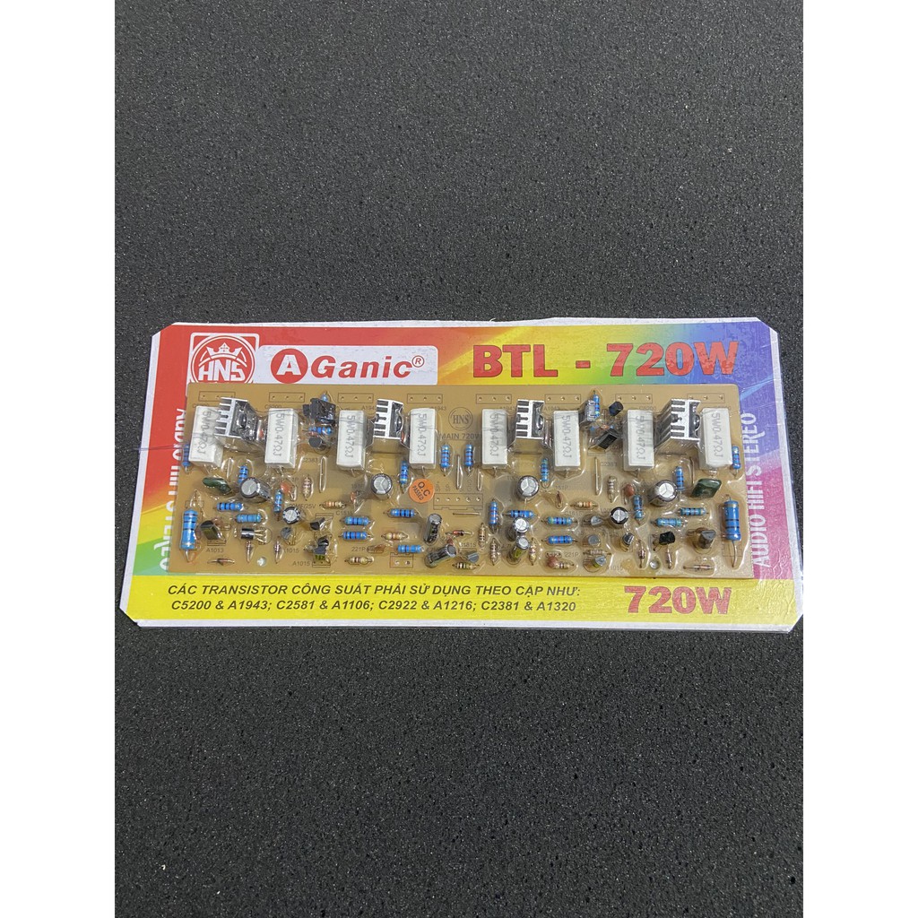 Mạch công suất amply 16 sò BTL giá rẻ