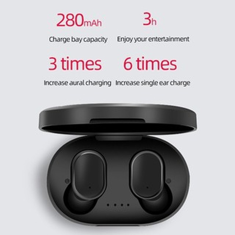 Tai nghe Bluetooth 5.0 XiaoMi Mini A6s MiPods True Wireless Âm Trầm Tốt | BigBuy360 - bigbuy360.vn