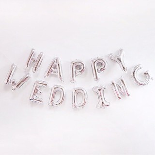 Bóng Chữ Happy Wedding