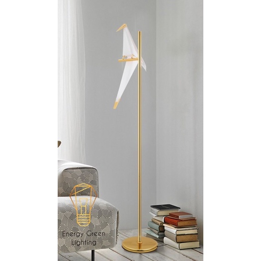 Đèn Cây Đứng Chim Hạc Cao Cấp Energy Green Lighting DB-C1 - Cao 165cm - Trang Trí Phòng Khách,Phòng Ngủ,Đọc Sách
