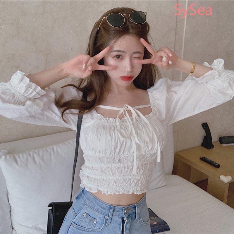 Áo Croptop Thân Nhún