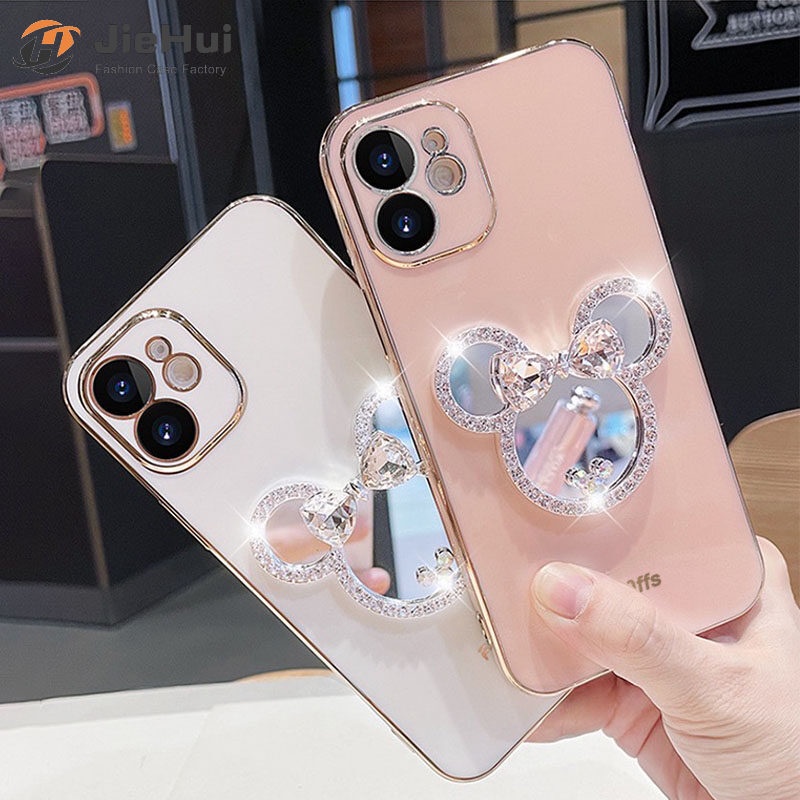 Ốp Điện Thoại Họa Tiết Chuột Mickey Cho iPhone 11 12 13 14 Pro Max 6S 6 Plus 6S Plus 7 8 Plus X XS XR XS Max