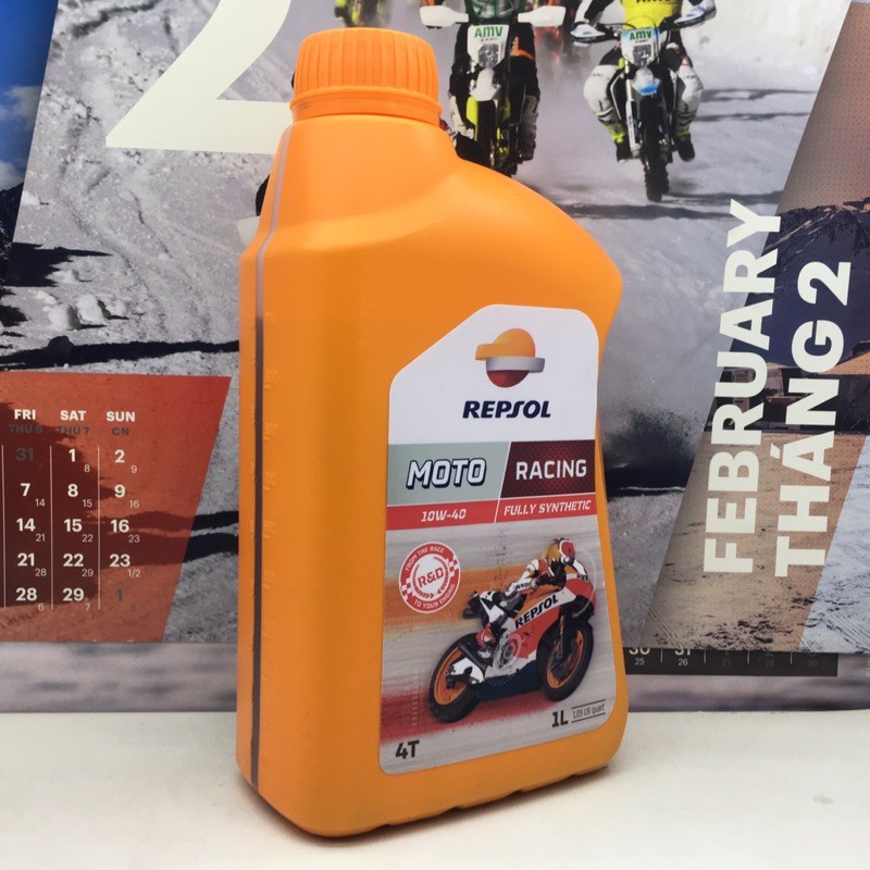 Nhớt Repsol Racing 10W40 tổng hợp hoàn toàn