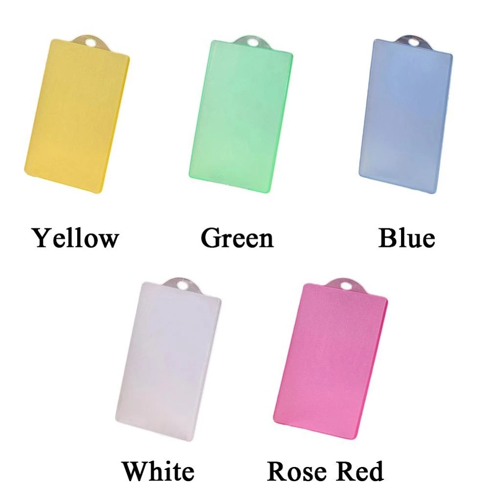 Giá Đỡ Thẻ Id Bằng Nhựa Trong Suốt Chống Thấm Nước Tiện Dụng