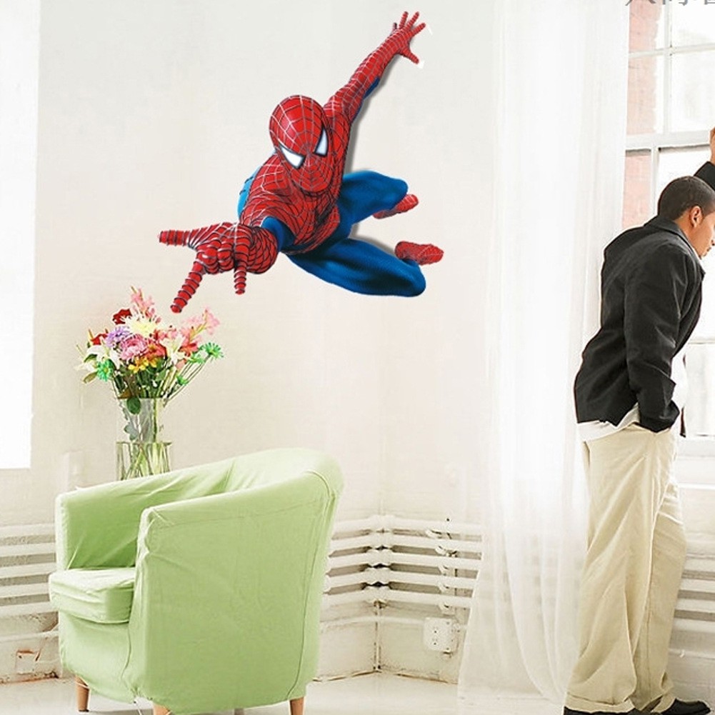 Decal 3D Spider man - decal Người nhện