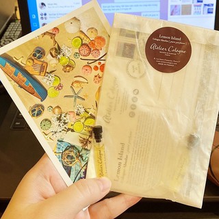 Vial nước hoa Atelier Cologne Lemon Island