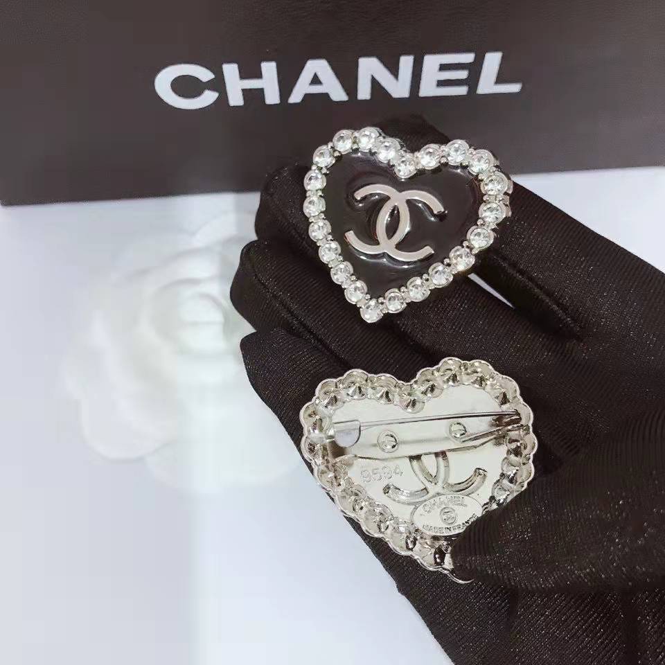 Ghim Cài Áo mini Màu Đen Kiểu vintage Thời Trang