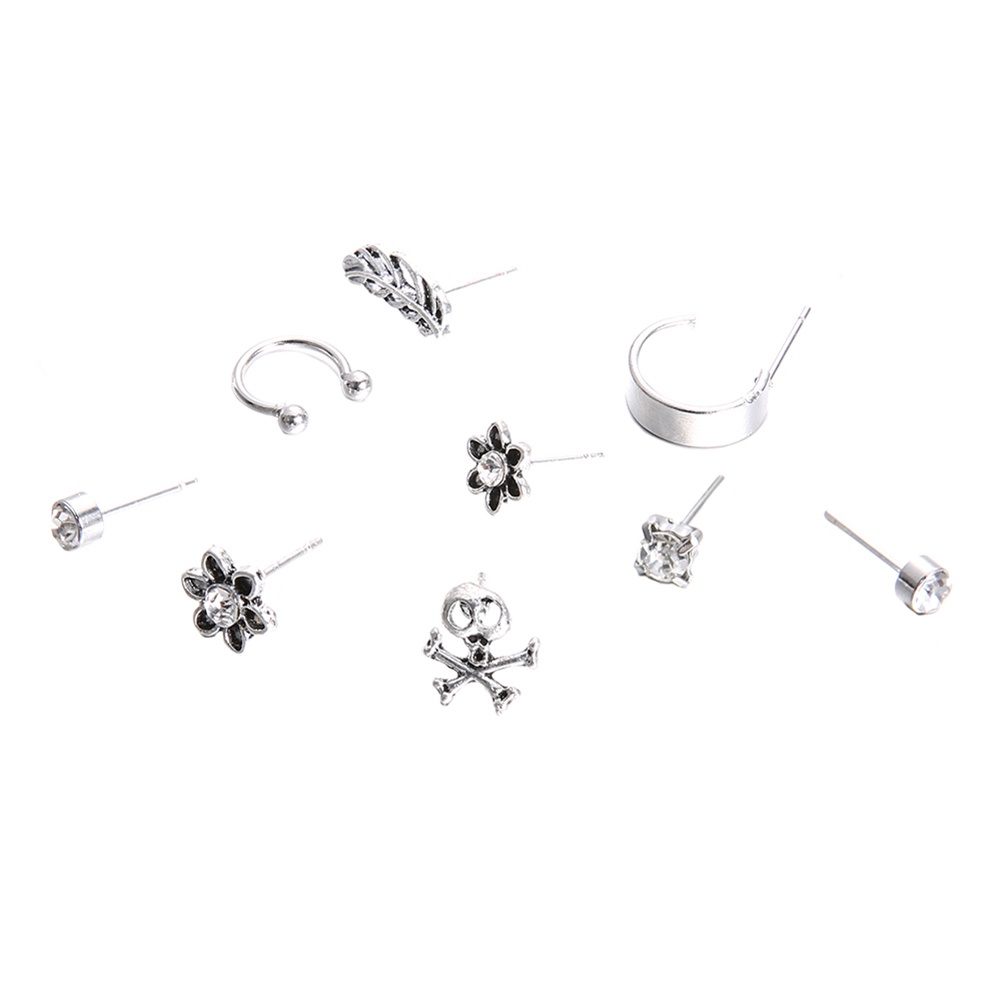 Set 9 khuyên tai phong cách Bohemian cổ điển dành cho nữ