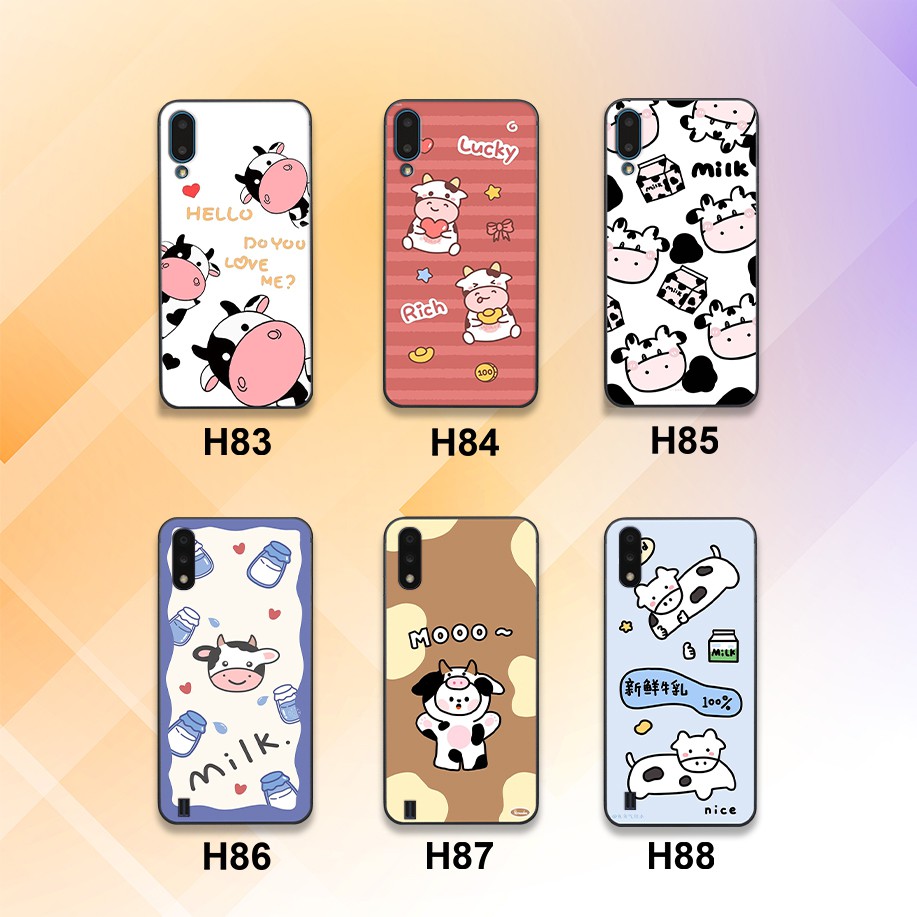 🔥RẺ🔥 Ốp lưng Samsung Galaxy A01 - A02 bò sữa cute