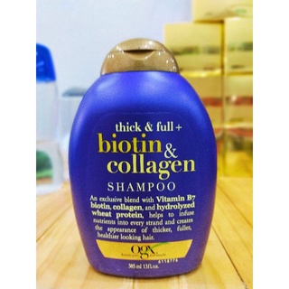 Dầu gội dưỡng dày tóc OGX Thick full + biotin & collagen shampoo