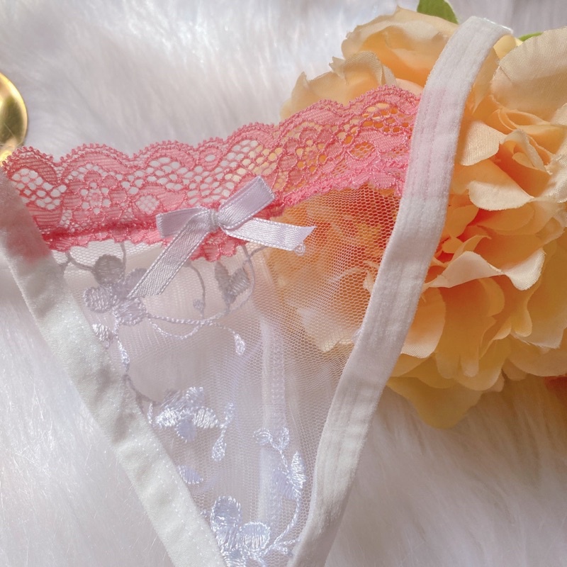 Ck046 quần lót lọt khe viền ren - quần lót nữ -Camluu99