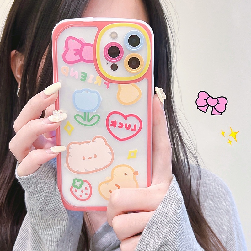 Ốp Điện Thoại Có Giá Đỡ Hình Động Vật Cho iphone7 / 7plus / 8 / 8plus / xs / 11 / 12 / 13 / 14 / pro / max / plus / promax