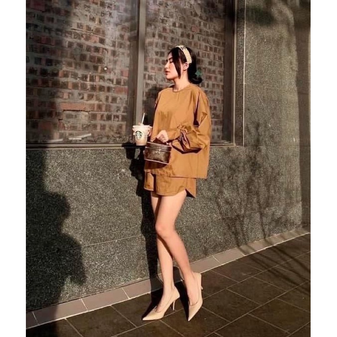 Set thô phối khuy ngọc 4 màu