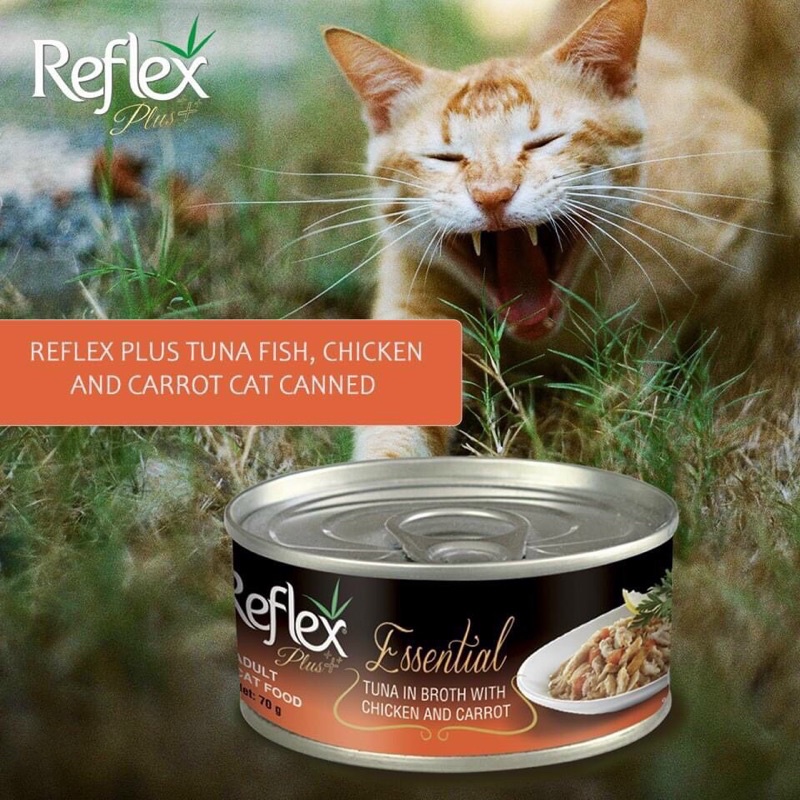 Pate mèo siêu hấp dẫn REFLEX lon xịn 70gr