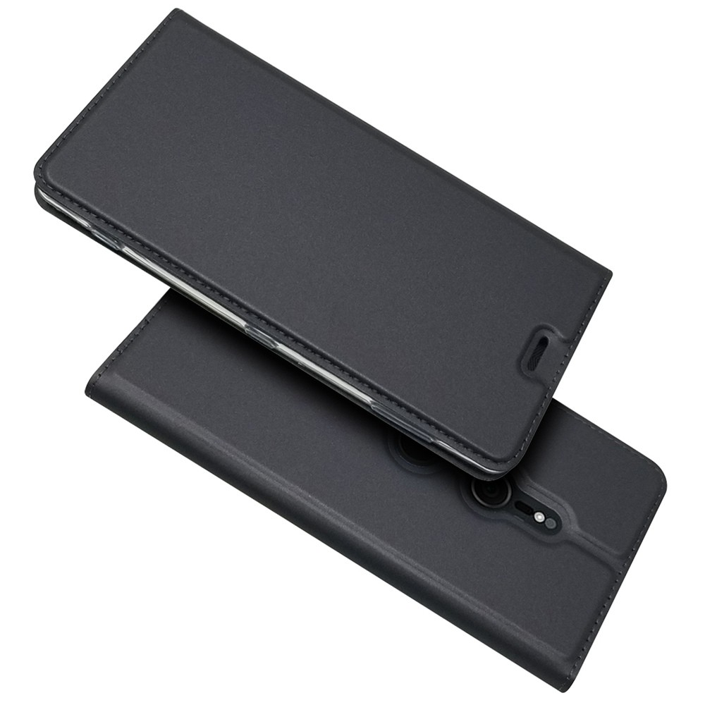 Ốp điện thoại da PU nắp lật dạng ví sang trọng cho Sony Xperia XZ2 H8266 H8216 H8296 H8276 702SO