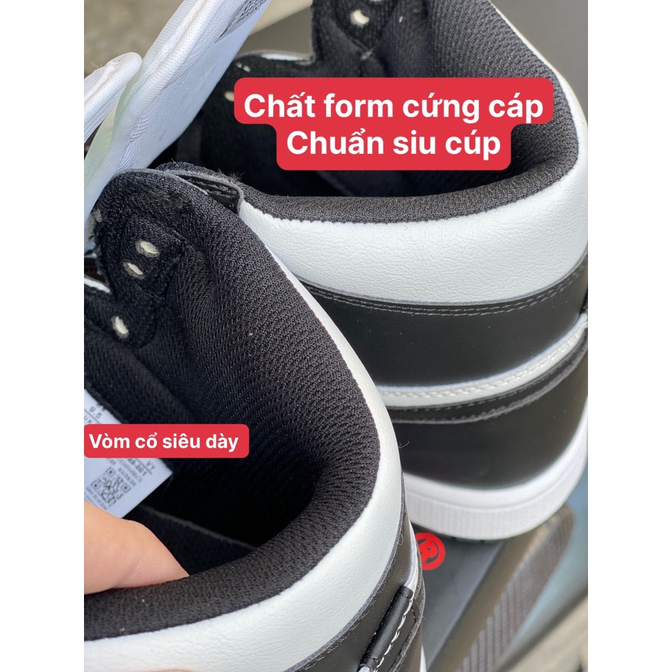 Đen Trắng Cao Cổ - Phiên Bản Cao Cấp