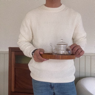 Áo len nam trơn - WOOL SWEATER