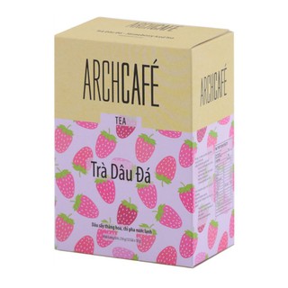 [HSD 18/05/2023] Trà Dâu Dá Archcafe trà hòa tan hộp 12 gói