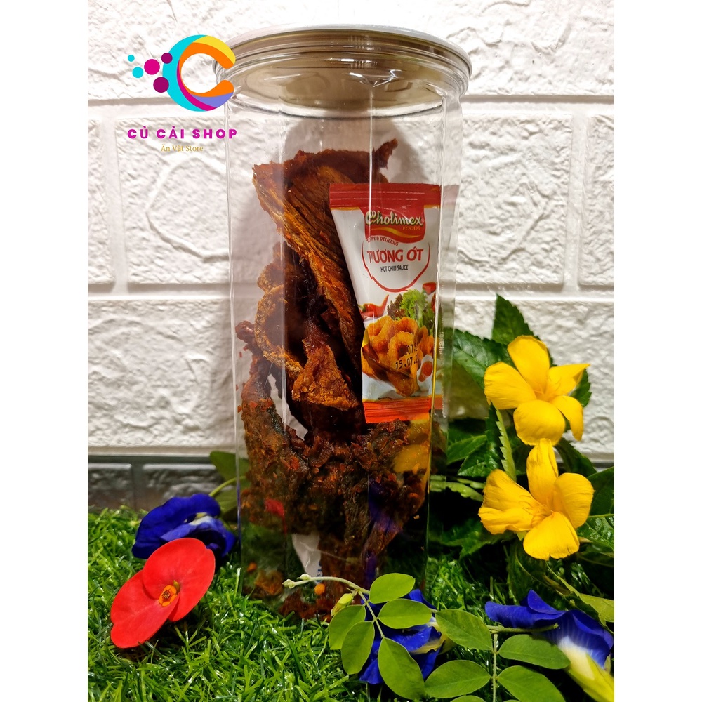 Hủ pet 300g Khô bò miếng loại 1 siêu ngon (Mềm - Thơm ngon - đậm vị ) | Củ Cải Shop | BigBuy360 - bigbuy360.vn