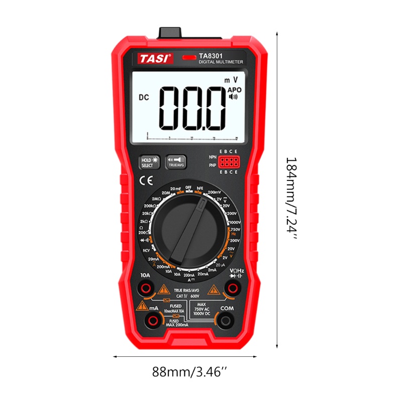 Vạn Năng Kế Kỹ Thuật Số True Rms Diode NCV Độ Chính Xác Cao