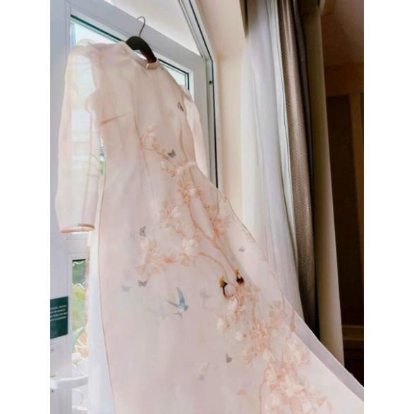 Áo Dài cách tân kết hoa cao cấp đẹp sang chảnh hàng thiết kế giá sỉ