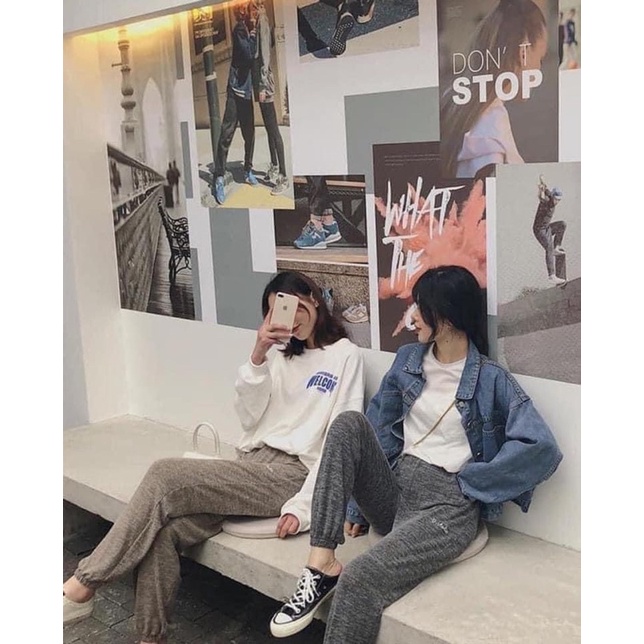 Quần thu đông D-Studio bo chun