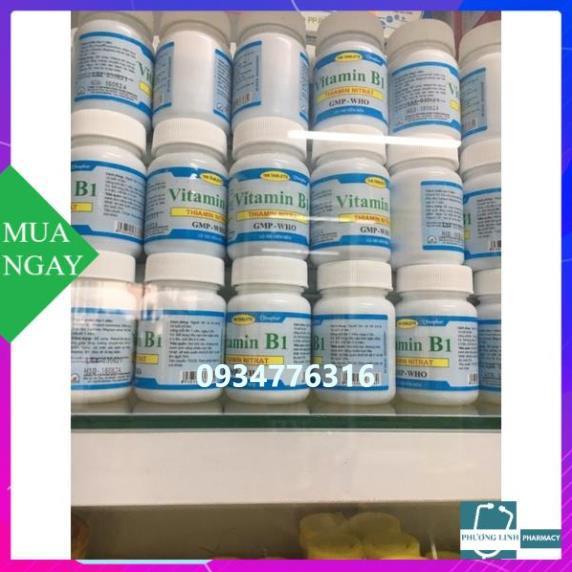 Vitamin B1 chai 100 viên