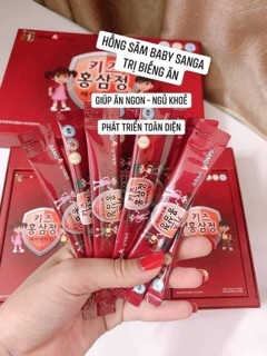 HỒNG SÂM TRẺ EM SANGA HÀN QUỐC