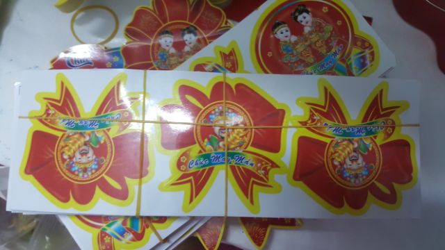 [VPP] [Combo] tem chúc mừng năm mới - happy new year cho khách - tem dán decal | BigBuy360 - bigbuy360.vn