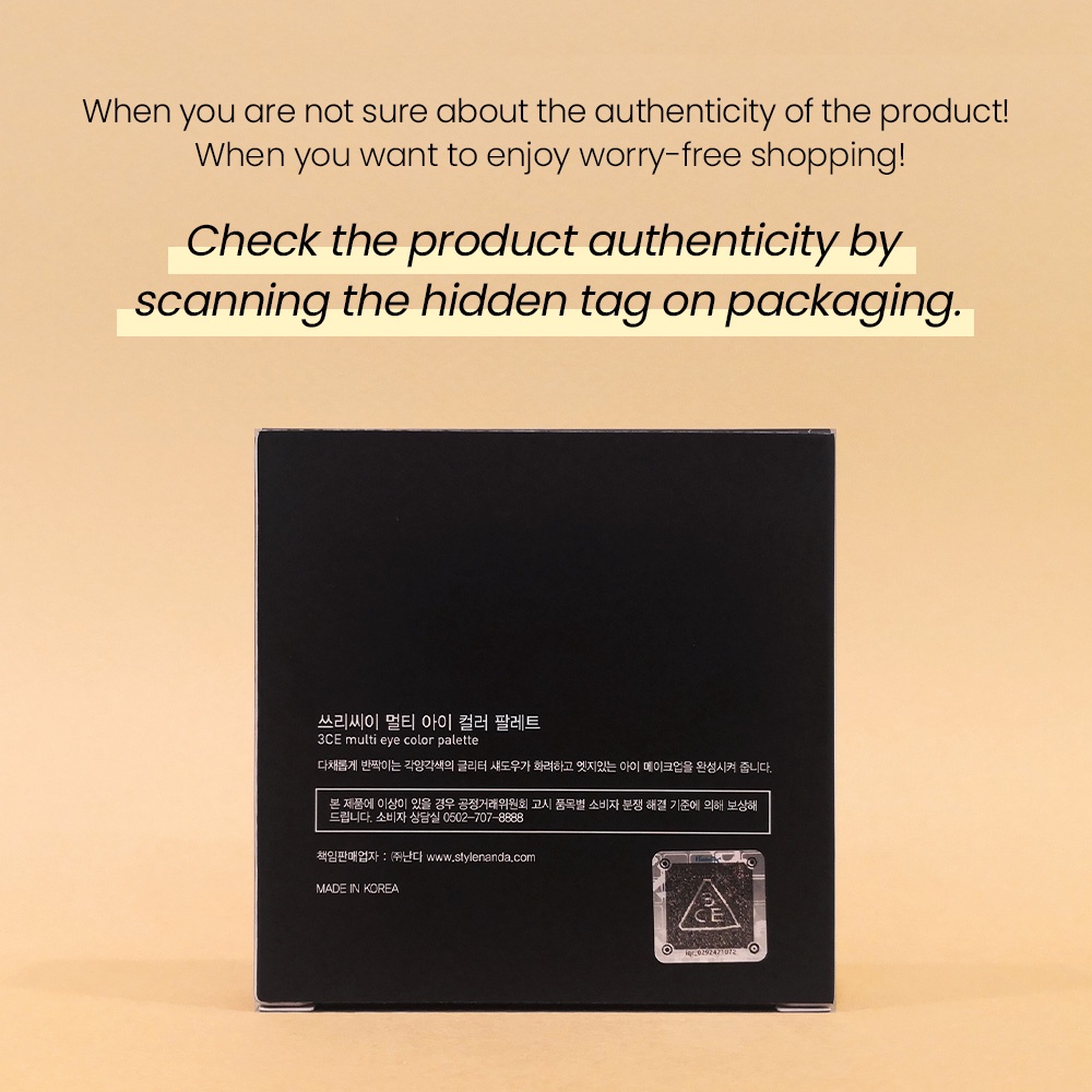 Bảng phấn mắt 3CE MULTI EYE COLOR PALETTE 9 màu