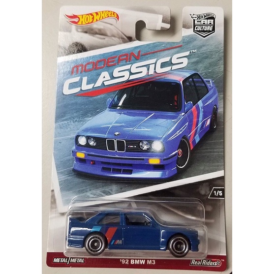 Xe mô hình Hot Wheels Premium Car Culture ‘92 BMW M3