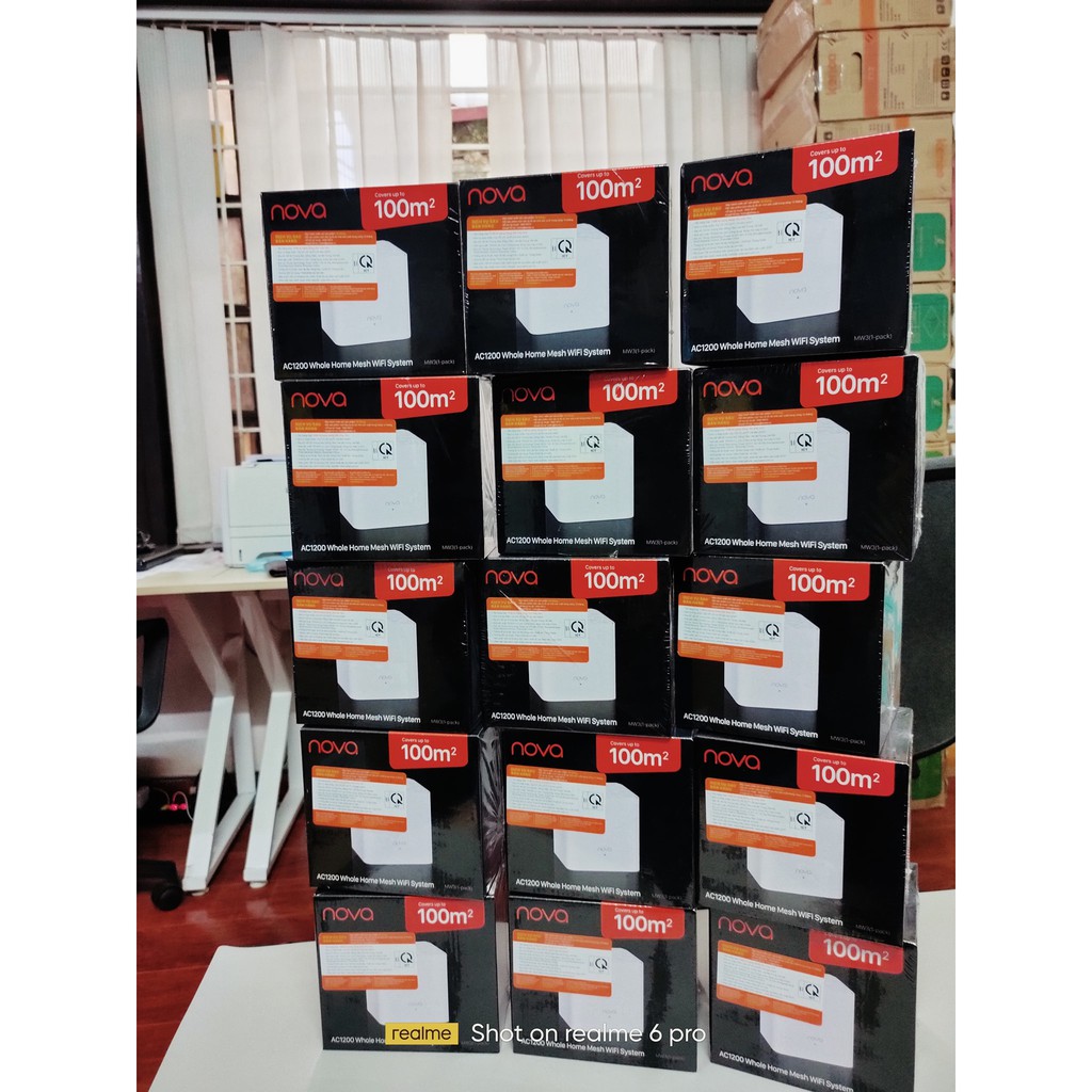 Bộ mesh wifi Tenda NOVA MW3 3 Pack chuẩn AC1200Mbps