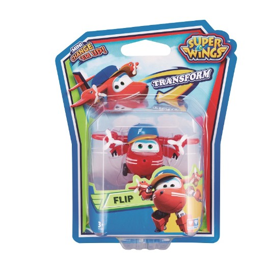 Super wings Đội bay siêu đẳng mô hình nhân vật Flip nhanh nhẹn đồ chơi trẻ em