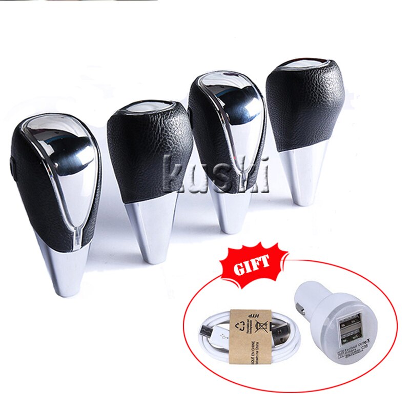 Đầu cần số xe hơi có đèn LED nhiều màu cho Toyota Mazda Mitsubishi Lexus Hyundai