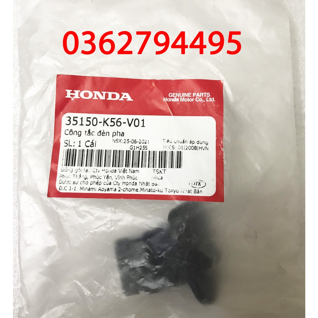 Công tắc bật đèn pha xe winner v1/Winner X/Winner V3 chính hãng Honda