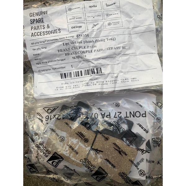 Má Phanh Trước VESPA LX, Lxv, LT, S, ET, Primavera 3v