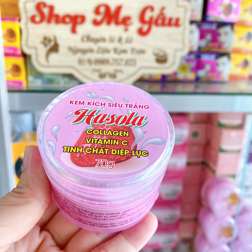Kích trắng hasola diệp lục 70g