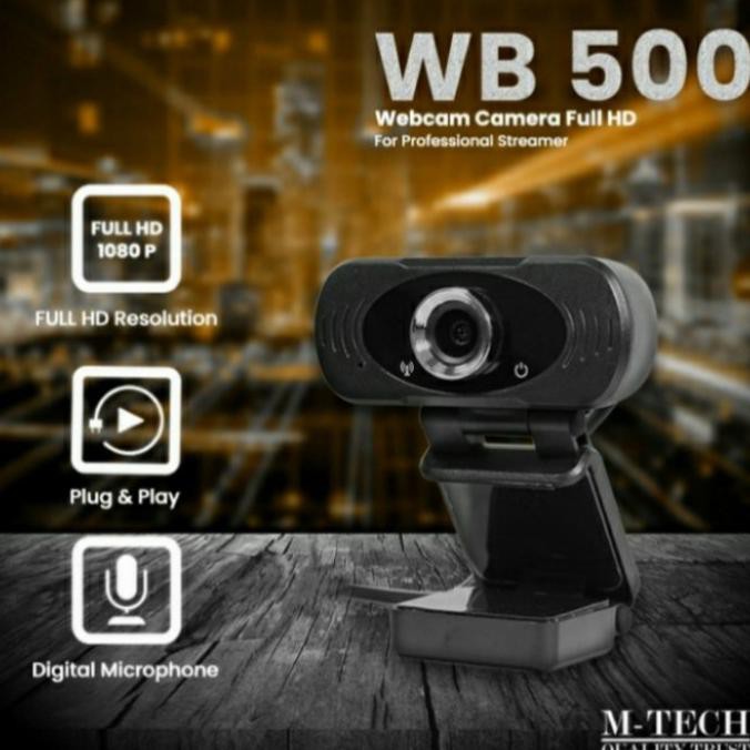 Webcam M Tech Ori 1080hd Wb500 | BigBuy360 - bigbuy360.vn