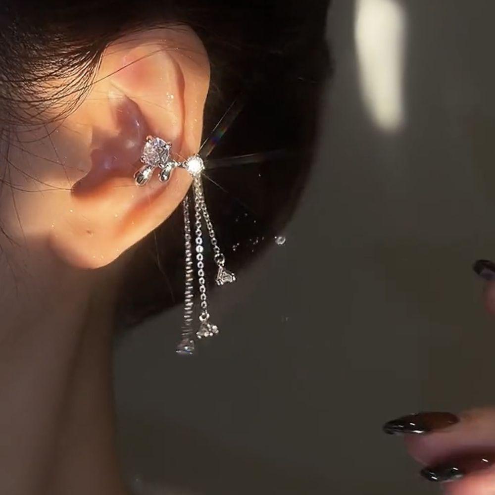 Bông Tai Dạng Kẹp Phong Cách Cổ Điển Thời Trang Cho Nữ MXMUSTY