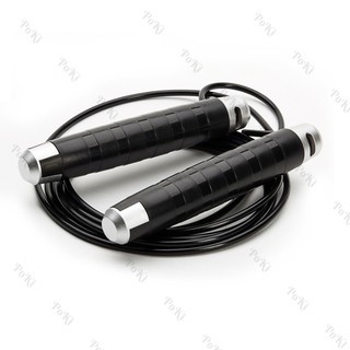Dây nhảy thể dục lõi THÉP cao cấp TS-18 vỏ ABS, dây tập 2 lớp dày 4.4mm bền nhẹ - POKI