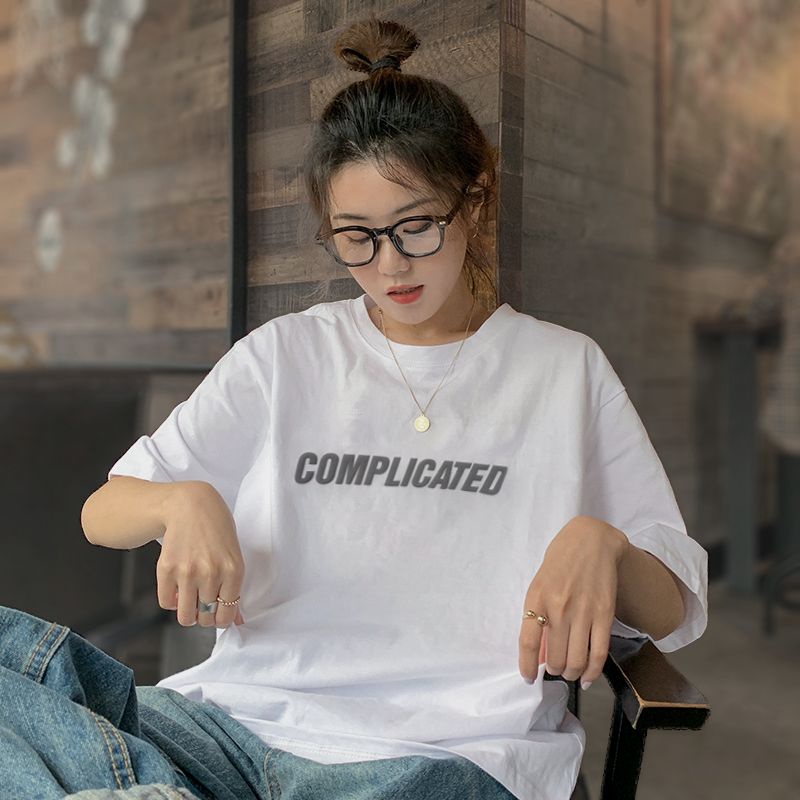 Áo thun nam nữ Unisex COMPLICATED tee ÁO Thun form rộng Local Brand - WIME