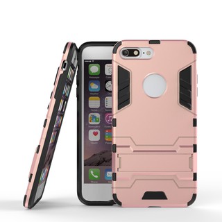 Ốp điện thoại TPU + PC có chân đỡ cho iPhone 7 Plus