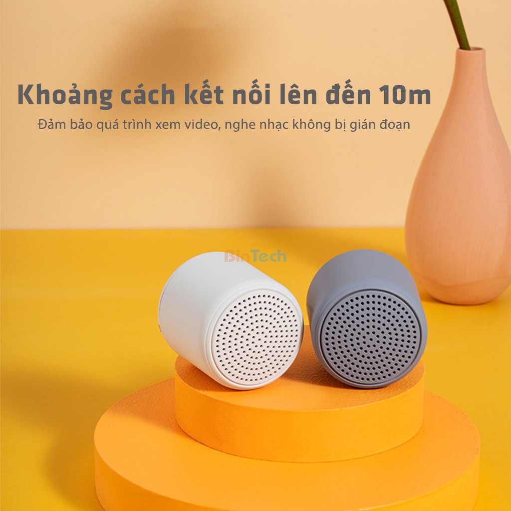 Loa bluetooth mini Inpods LitteFun Bintech, loa nghe nhạc mini, bass mạnh âm thanh vòm 360 độ siêu hay