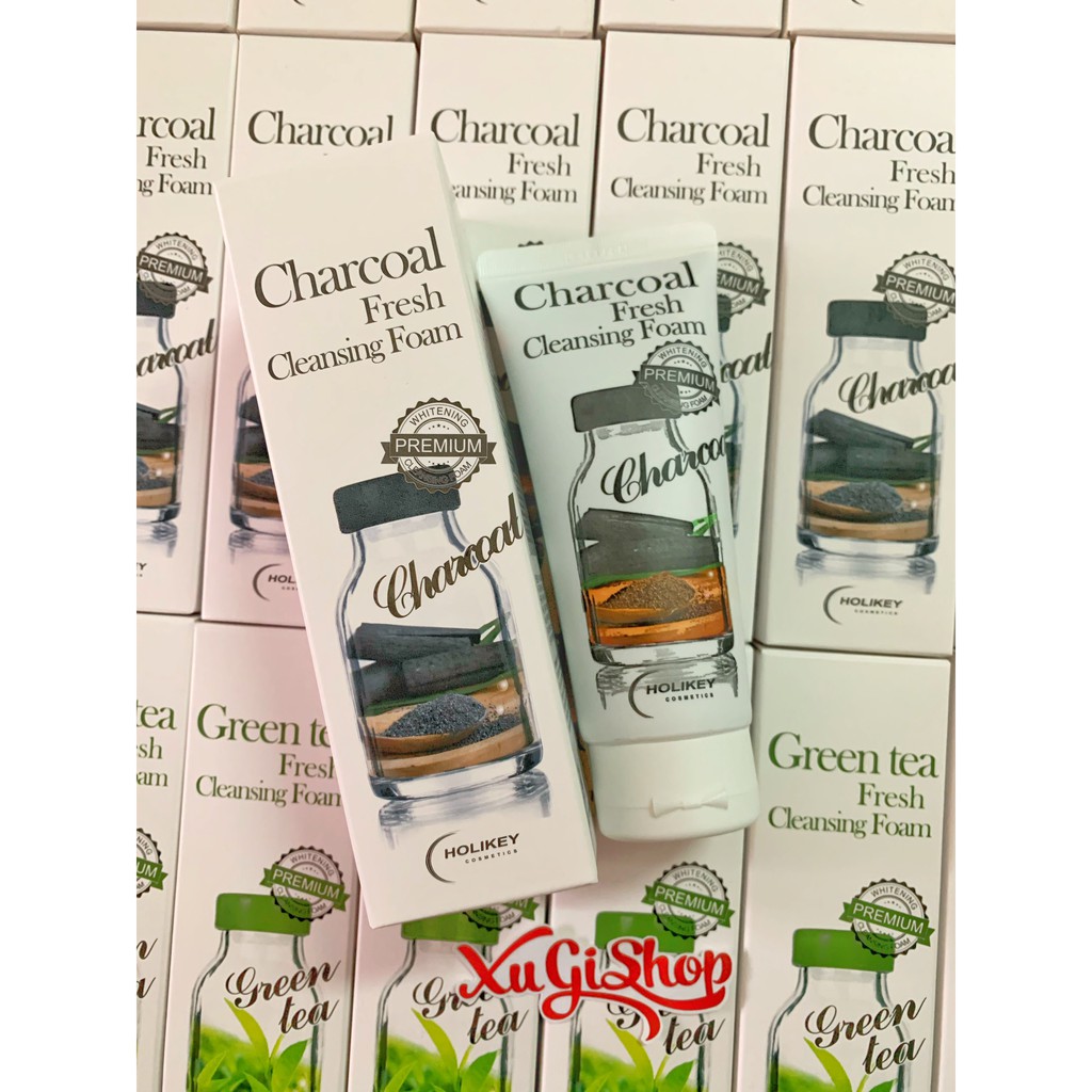 Sữa rửa mặt trắng da, ngừa mụn Holikey Cleansing Foam 100ml | BigBuy360 - bigbuy360.vn
