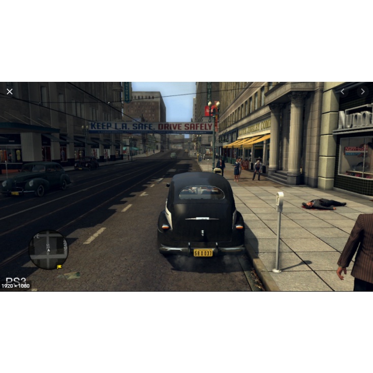 Trò chơi L.A.NOIRE đĩa ps3