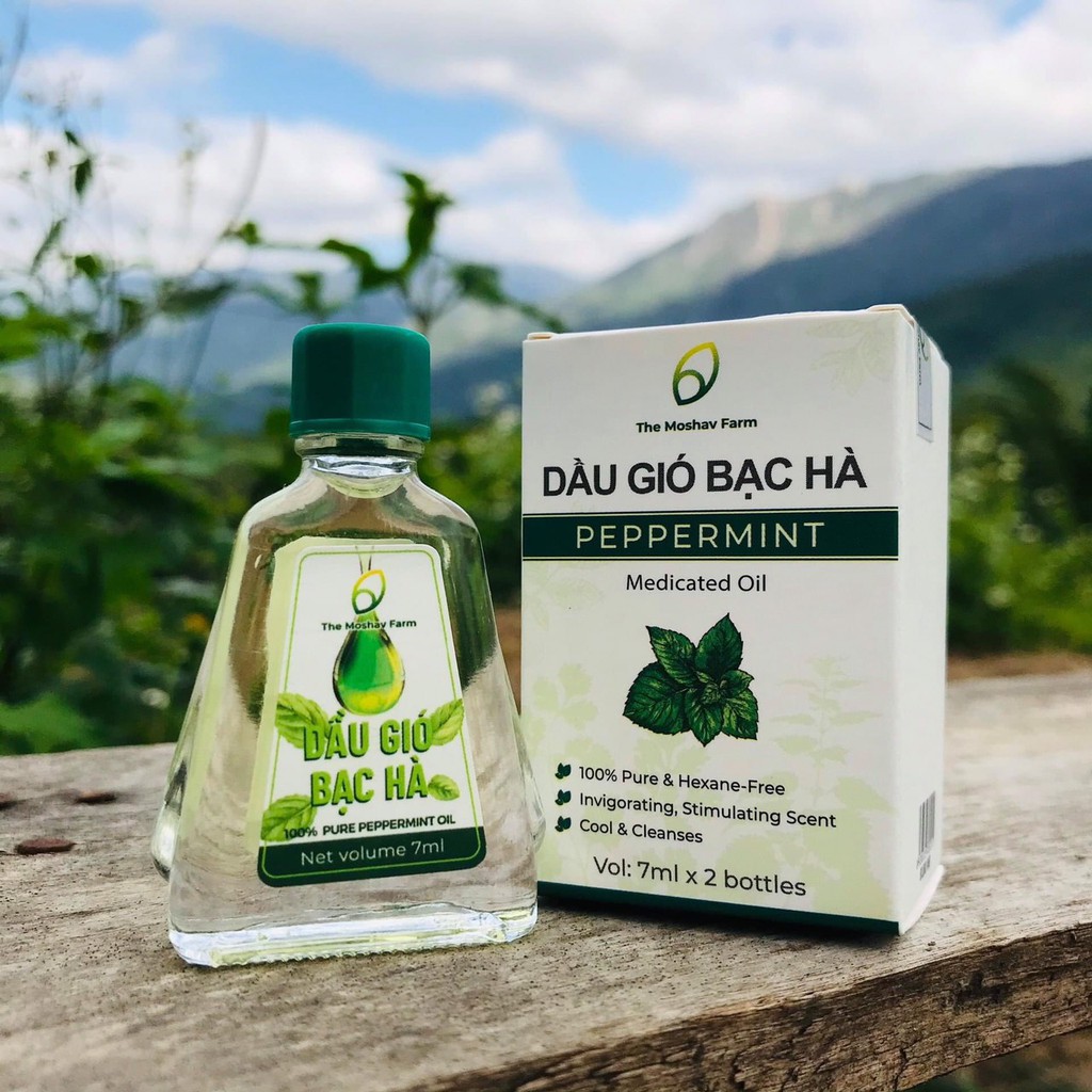 Dầu gió bạc hà 🌿🌿 The Moshav Farm 🌿🌿