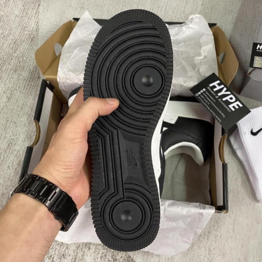 Giày thể thao sneaker af1 đen trắng ,Giày Nike panda nam nữ kèm bill box full size 36-43 hàng đẹp