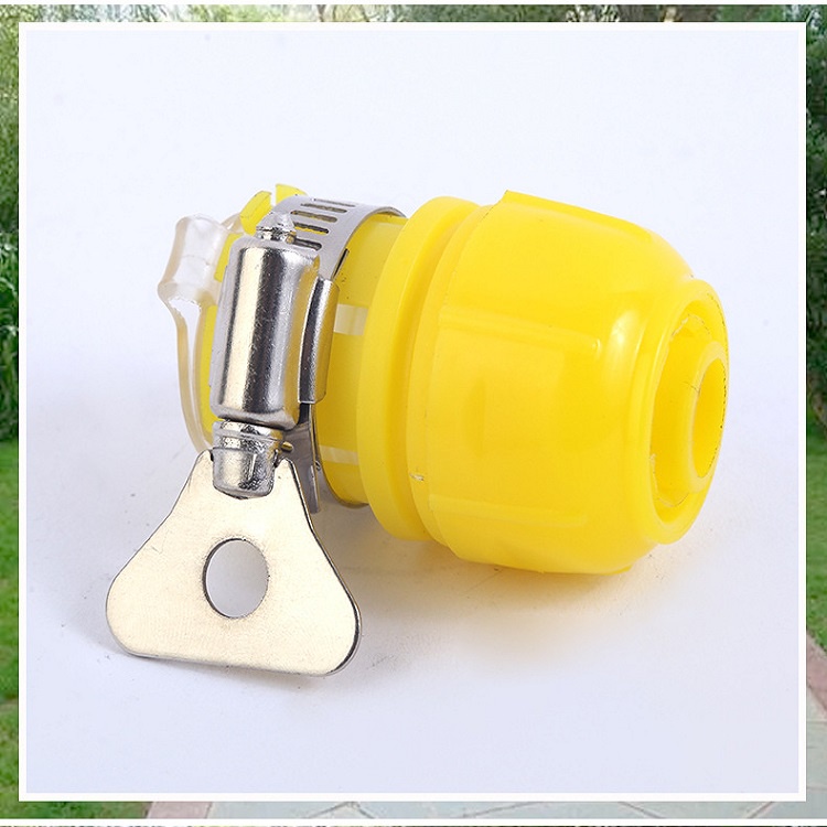 ĐẦU NỐI TẠI VÒI NƯỚC PHI 16mm VÀ 21mm kết nối với ỐNG 21mm  nhựa tốt có khóa cổ dê– 858