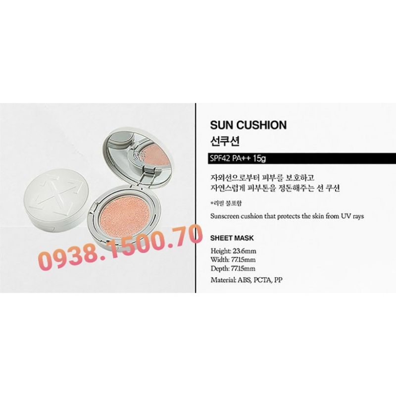 BỘ TRANG ĐIỂM  Off-White x Amore Pacific Protection Box 5 Món KÈM TÚI HỘP❌❌ BAO CHUẨN HÀNG BAO CHECK MÃ