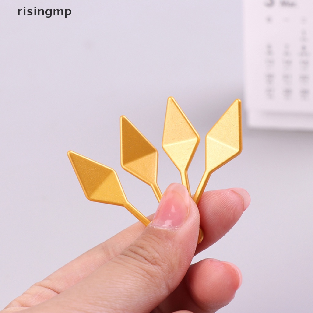 Bộ 2 Muỗng Xúc Bánh Tỉ Lệ 1: 12 Dùng Trang Trí Nhà Búp Bê ♨Trên đó
